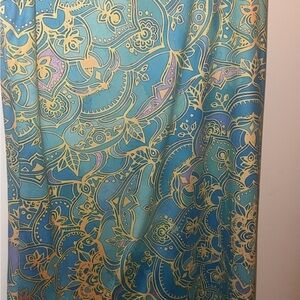 Colorful Paisley Print Fabric